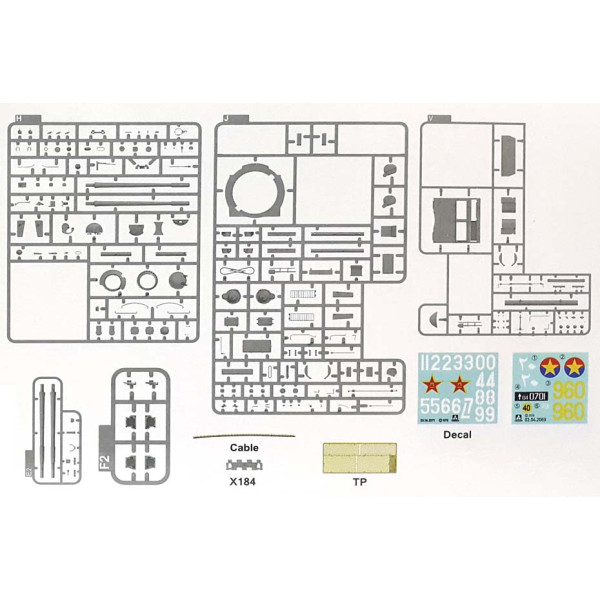 Type 59 / Type 69-I китайський середній танк 2-в-1 1/35 Takom 2069
