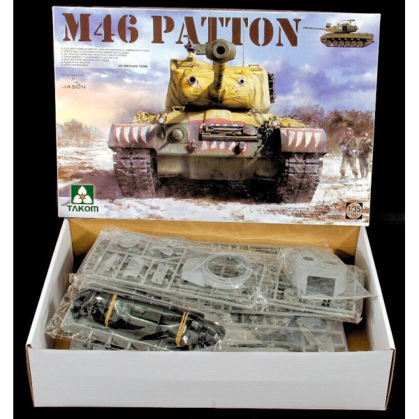 M46 Patton американський середній танк 1/35 Takom 2117