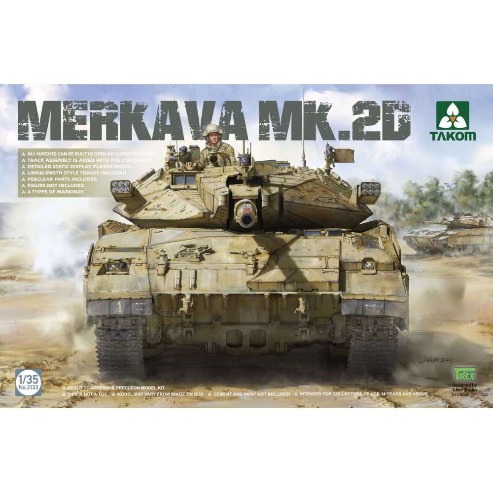 Israeli MBT Merkava Mk.2D 1/35 Takom 2133