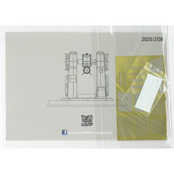 Missile class "ship-to-air" SA-N-7 and SA-N-12 (2 in 1) 1/35 Takom 2136