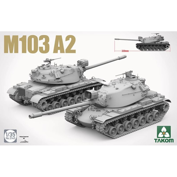 M103 A2 American heavy tank 1/35 Takom 2140