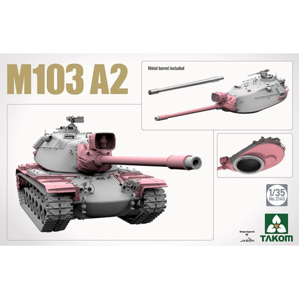 M103 A2 American heavy tank 1/35 Takom 2140