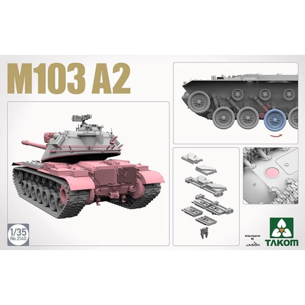 M103 A2 American heavy tank 1/35 Takom 2140