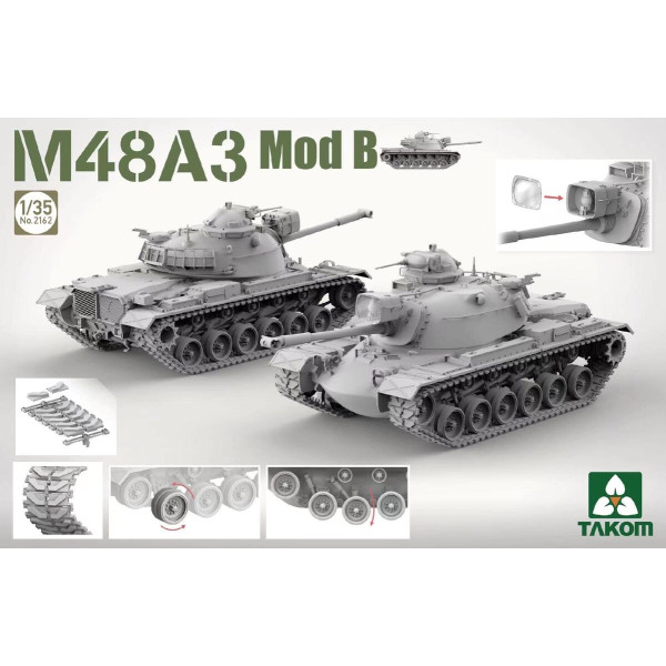 M48A3 Mod B Patton  1/35 Takom 2162