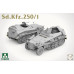 Sd.Kfz.250/1 German light half-track armored personnel carrier 1/35 Takom 2184