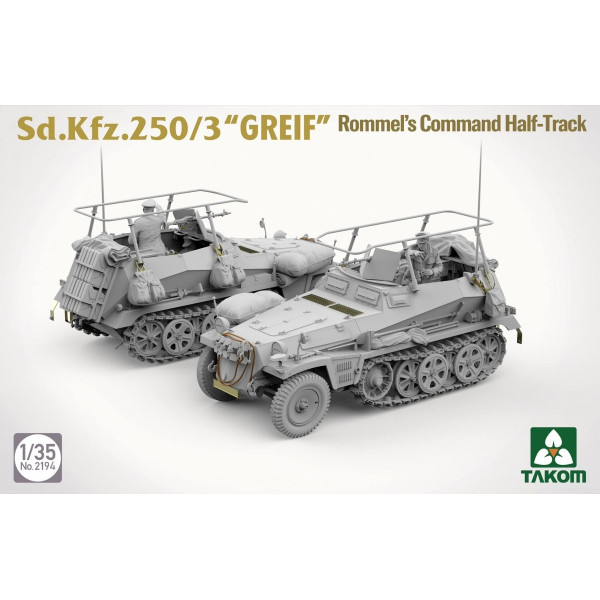 Sd.Kfz 250/3 Greif Rommel Command Half-Track 1/35 Takom 2194