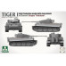 Tiger I Sd.Kfz.181 Pz.Kpfw.VI Ausf.E - Early-Production Model With Steel Wheels And Zimmerit, Gruppe 'Fehrmann' 1/35 Takom 2202