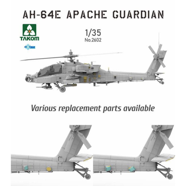 AH-64E Apache Guardian   1/35 Takom 2602