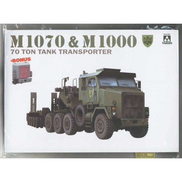 70 Ton Tank Transporter M1070 & M1000 (Oshkosh HET) 1/72 Takom 5021