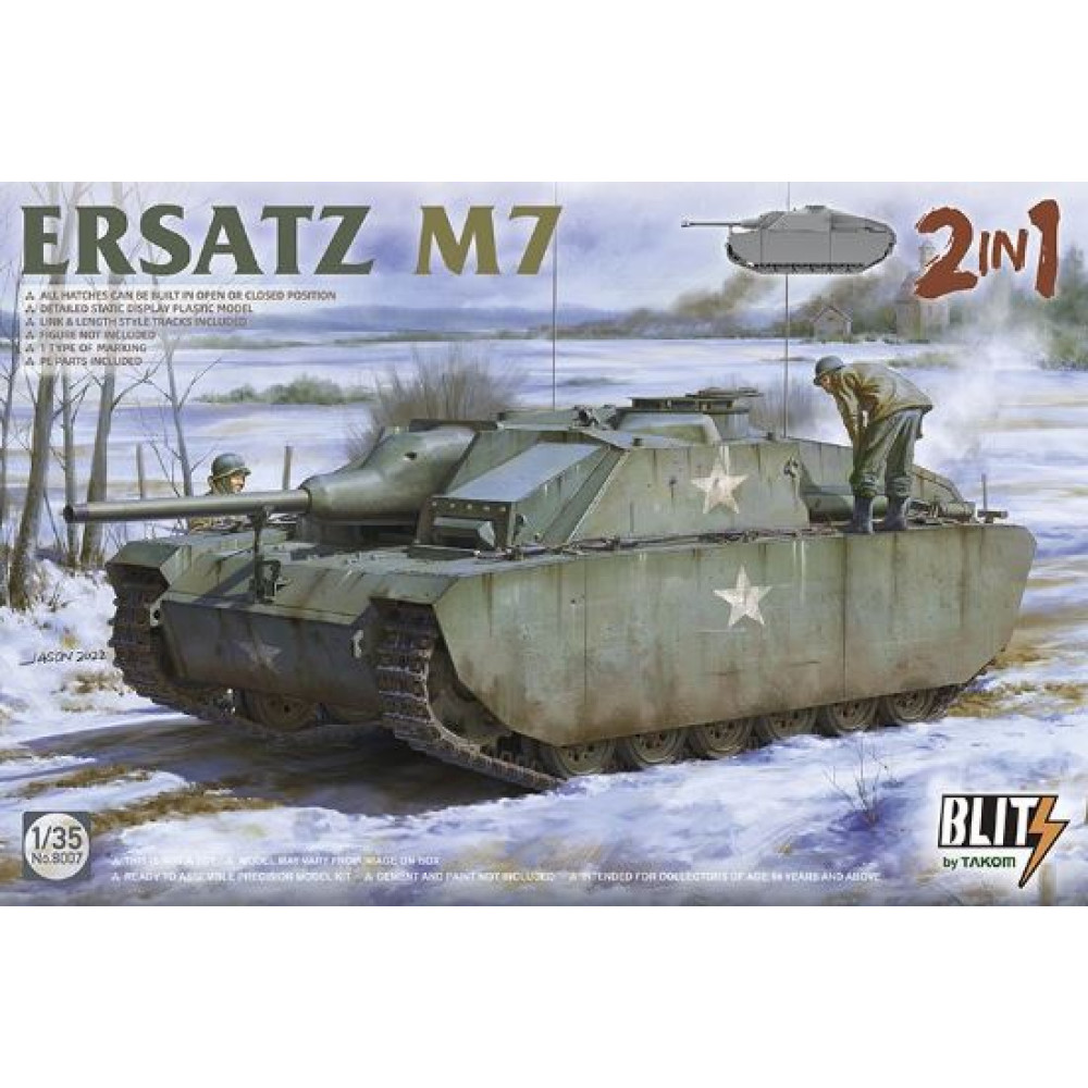 ERSATZ M7 2 в 1 1/35 Takom 8007