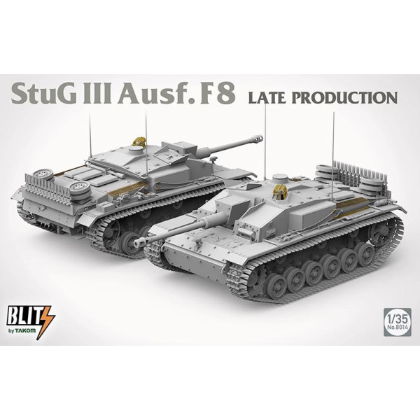 StuG III Ausf.F8 Late Prodution 1/35 Takom 8014