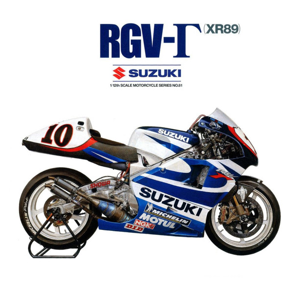Мотоцикл Suzuki RGV-T XR89 1/12 Tamiya 14081