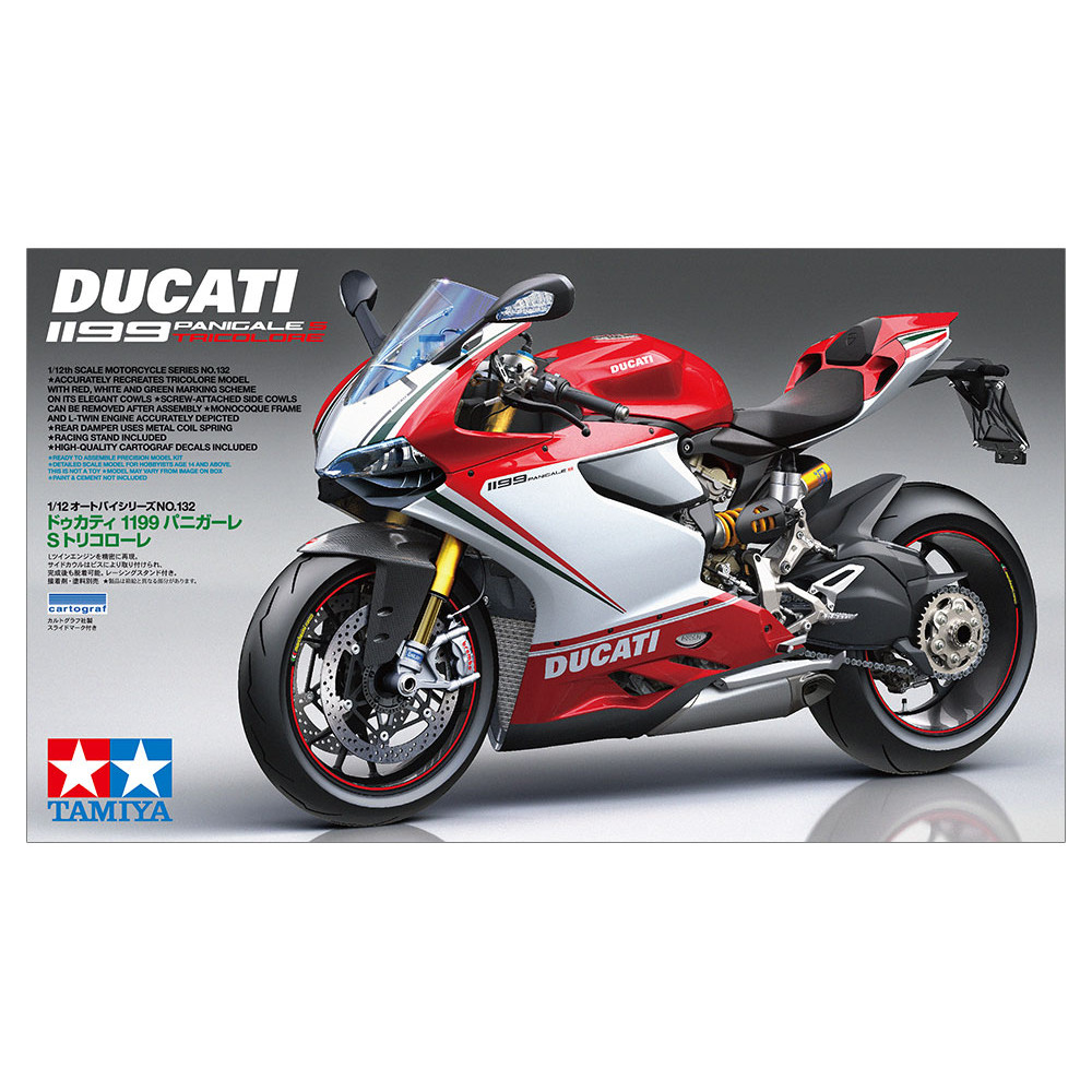 Ducati 1199 Panigale S 1/12  Tamiya  14132