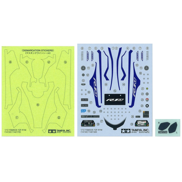 Yamaha Yzf-R1M 1/12  Tamiya  14133