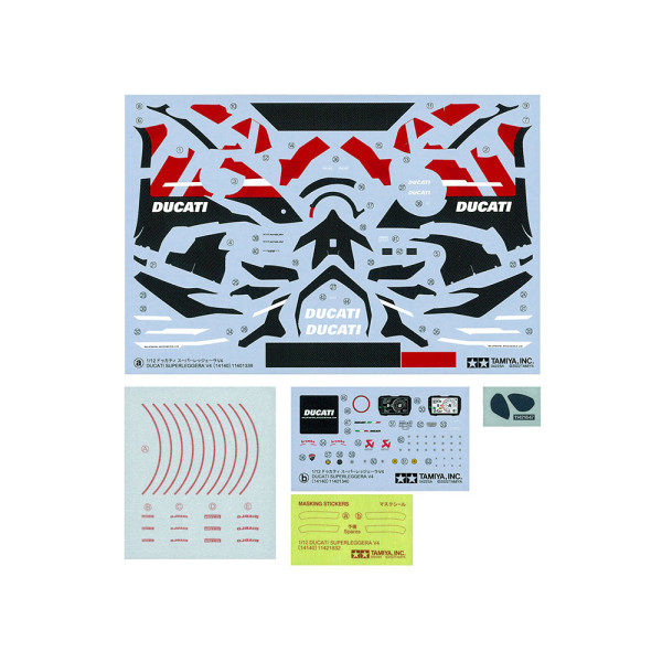  Motorcycle DUCATI SUPERLEGGERA V4  1/12  Tamiya  14140