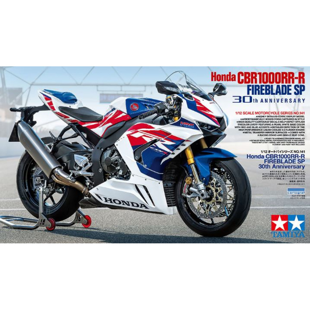  Motorcycle Honda CBR1000RR-R FIREBLADE SP 30th Anniversary  1/12  Tamiya  14141