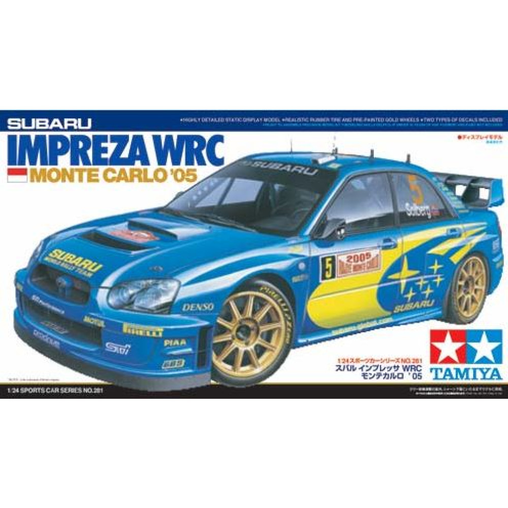 Subaru Impreza WRC Monte Carlo '05 1/24 Tamiya 24281