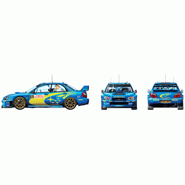 Subaru Impreza WRC Monte Carlo '05 1/24 Tamiya 24281