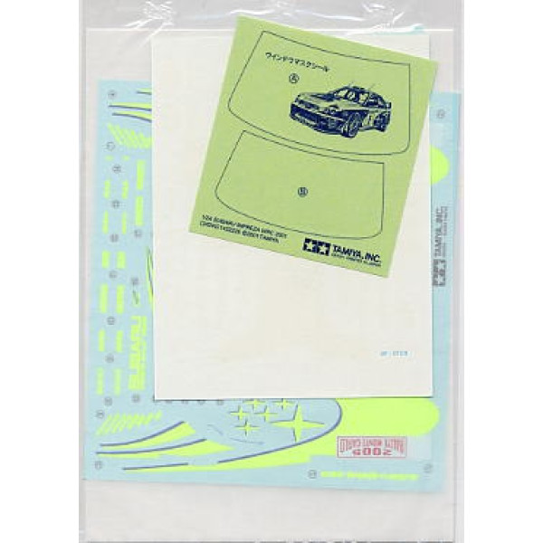 Subaru Impreza WRC Monte Carlo '05 1/24 Tamiya 24281