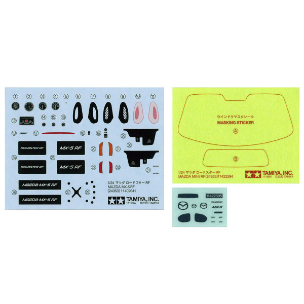 Збірна модель автомобіля - Mazda MX-5 RF 1/24 Tamiya 24353