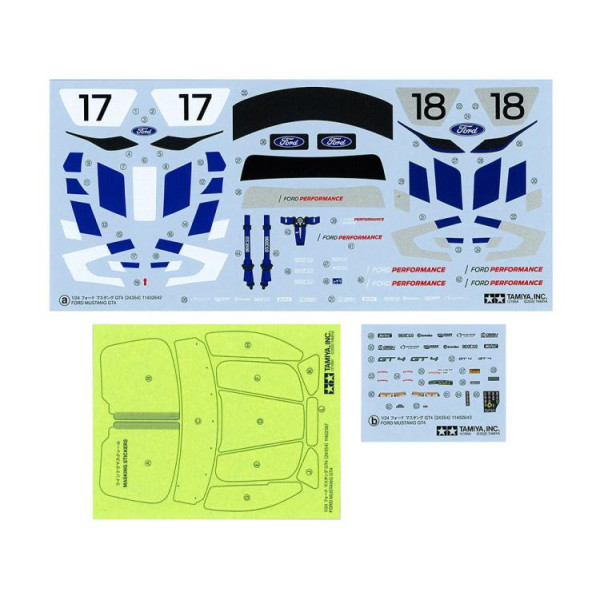 FORD MUSTANG GT4  Sportcar 1/24 Tamiya 24354