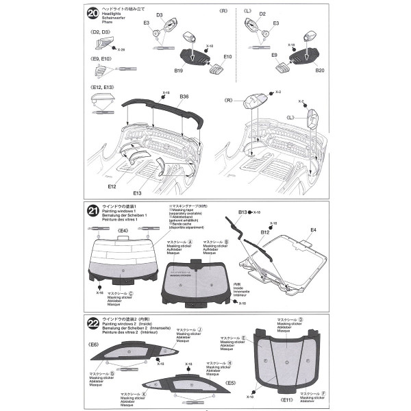 FORD MUSTANG GT4  Sportcar 1/24 Tamiya 24354