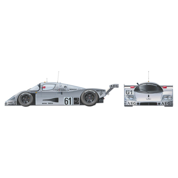 Модель автомобіля - 1989 Sauber-Mercedes C9 1/24 Tamiya 24359