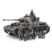 Збірна модель - Німецький танк Panzerkampfwagen IV Ausf G. та мотоцикл  1/35 Tamiya 25209