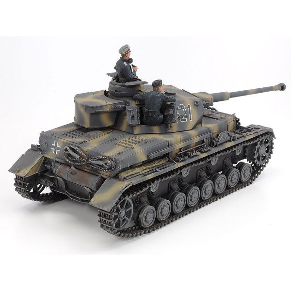 Збірна модель - Німецький танк Panzerkampfwagen IV Ausf G. та мотоцикл  1/35 Tamiya 25209