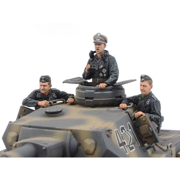 Збірна модель - Німецький танк Panzerkampfwagen IV Ausf G. та мотоцикл  1/35 Tamiya 25209
