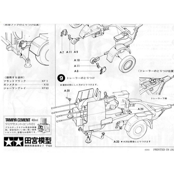 Німецька зенітка 2cm Flak 38 Tamiya 35091