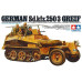 Sd.Kfz.250 / 3 Greif німецький напівгусеничний БТР + 4 фігури 1/35 Tamiya 35113