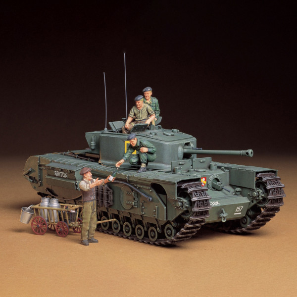 Збірна модель - британський танк Churchill MK.VII    1/35 Tamiya 35210
