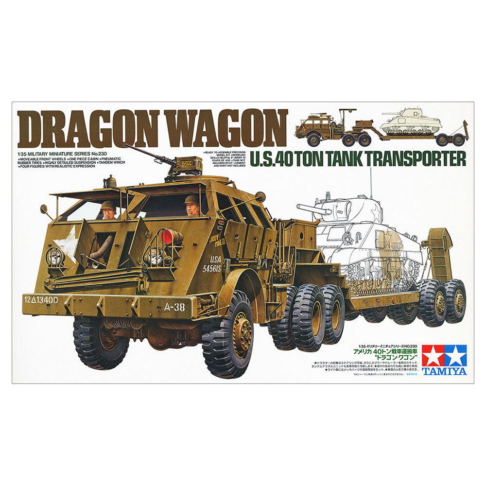 M25 Dragon Wagon - American tank transporter 1/35 Tamiya 35230