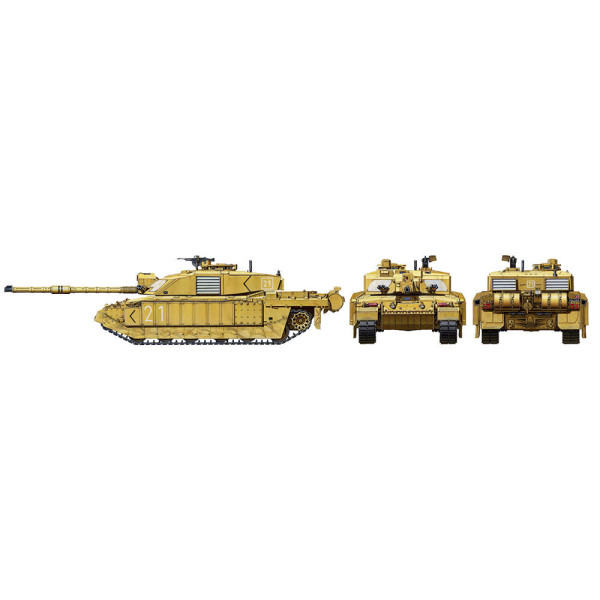 Збірна модель - Challenger 2  (пустельна версія) - британський танк  1/35 Tamiya 35274