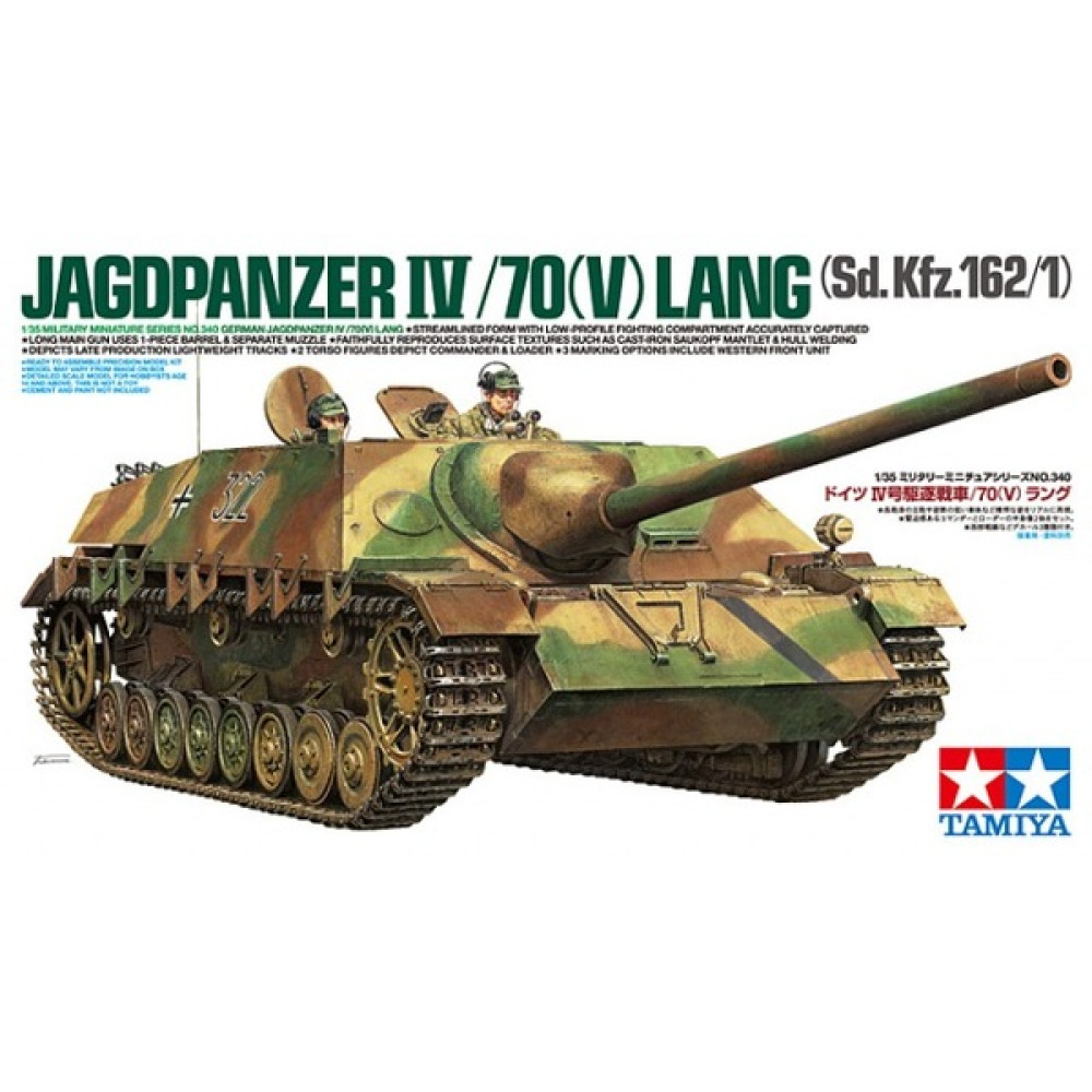 Jagdpanzer IV/70 (V) Lang (Sd.Kfz.162/1) 1/35 Tamiya 35340