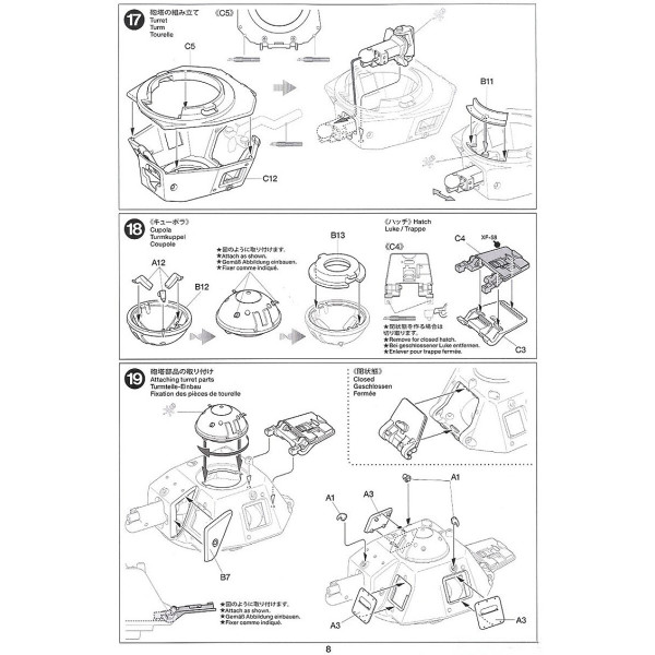 Французький легкий танк R35 1/35 Tamiya 35373