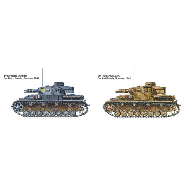 Німецький танк Panzerkampfwagen IV Ausf.F 1/35 Tamiya 35374