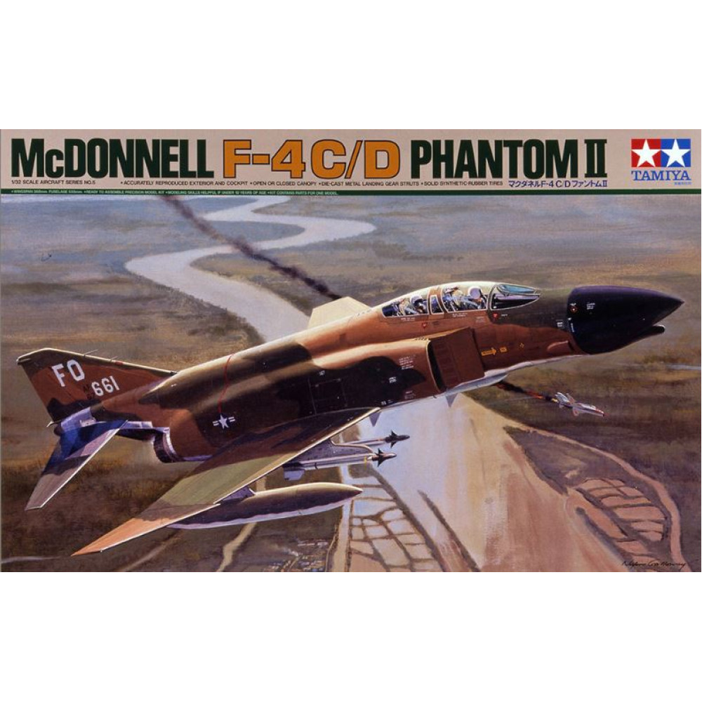 MCDONNELL DOUGLAS F-4C/D PHANTOM II  1/32 Tamiya 60305