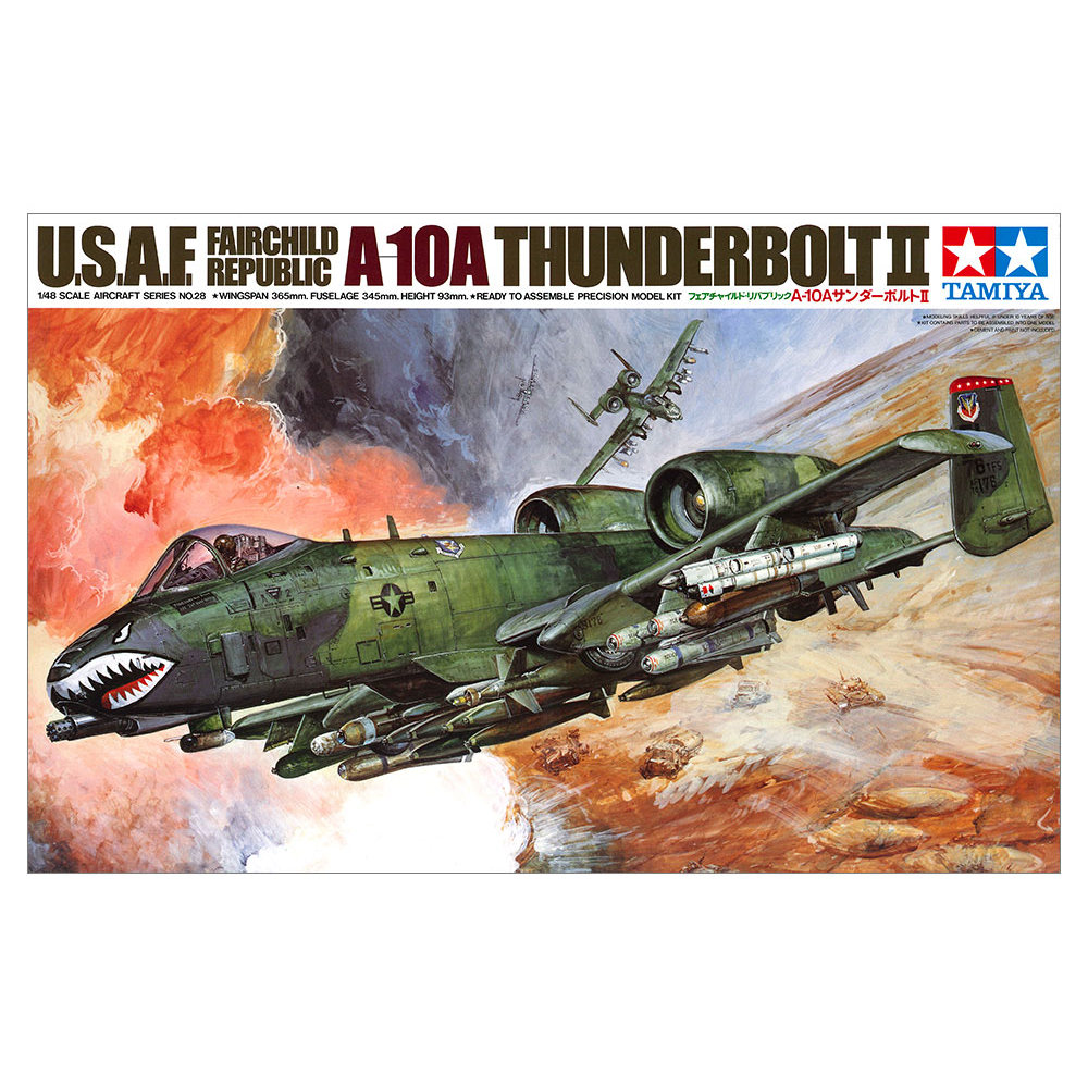 A-10A Thunderbolt II - American attack aircraft 1/48 Tamiya 61028