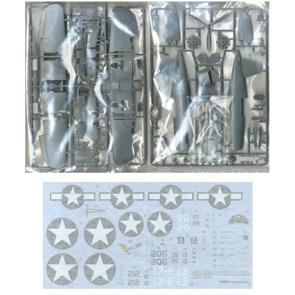 Збірна модель Vought F4U-1/2 Birdcage Corsair 1/48 Tamiya 61046