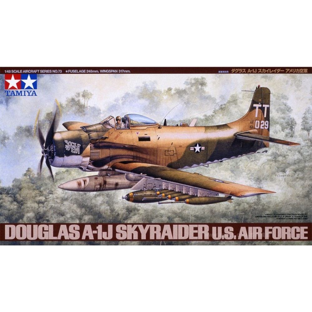 Douglas A-1J Skyraider 1/48 Tamiya 61073