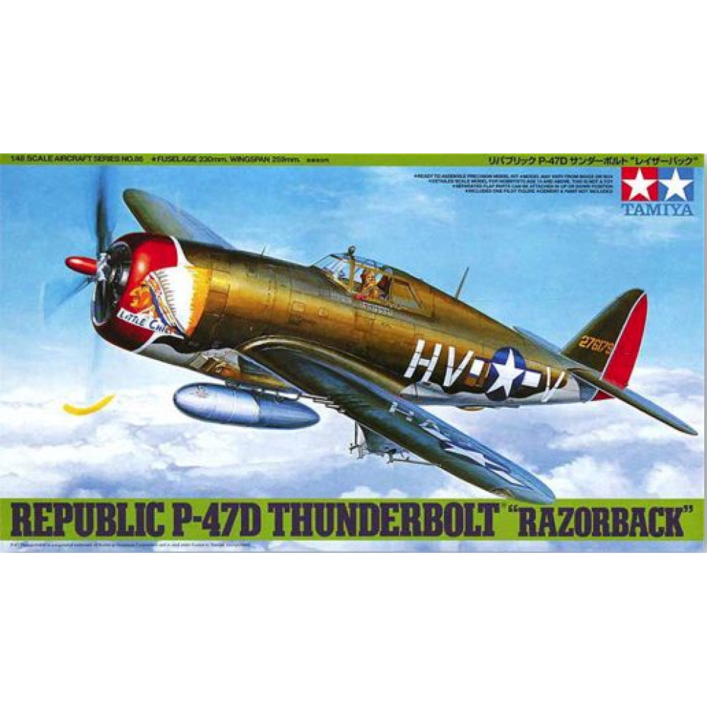 P-47D Thunderbolt "Razorback" 1/48 Tamiya 61086