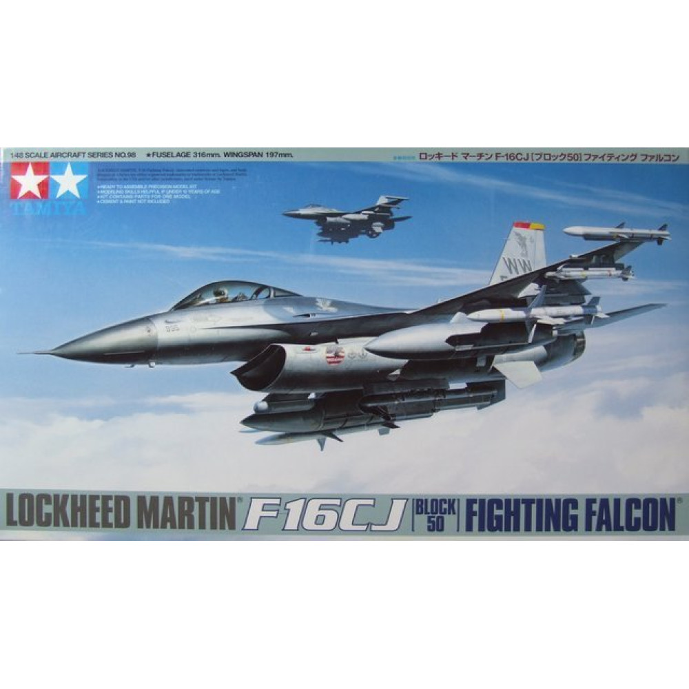 Lockheed Martin F-16CJ (Block 50) Fighting Falcon 1/48 Tamiya 61098