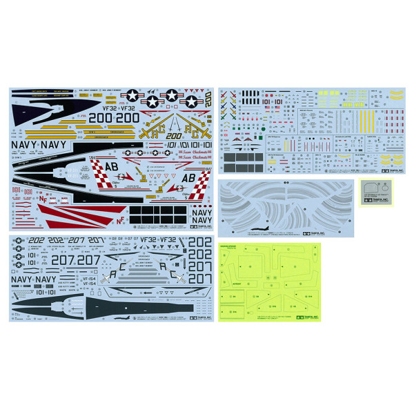 F-14A Tomcat (пізній) з фігурами  - американський винищувач   1/48 Tamiya 61122