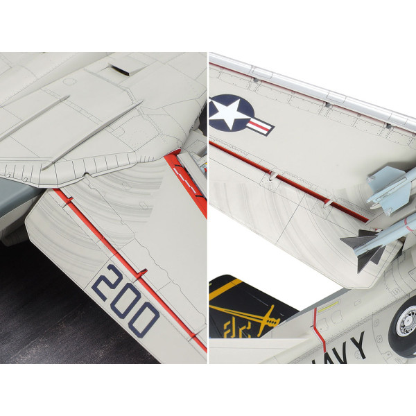 F-14A Tomcat (пізній) з фігурами  - американський винищувач   1/48 Tamiya 61122