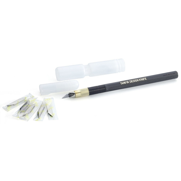 Designer knife with 30 additional blades Tamiya 74020