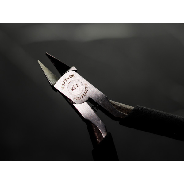 Craft Tools Sharp Pointed Side Cutter for Plastic (Slim Jaw) Tamiya 74123