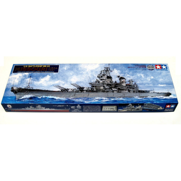 US Battleship BB-63 Missouri - Circa 1991 1/350 Tamiya 78029