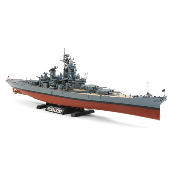 US Battleship BB-63 Missouri - Circa 1991 1/350 Tamiya 78029